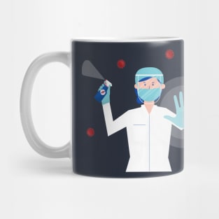 Essential Employee Disinfecting Coronavirus Mug